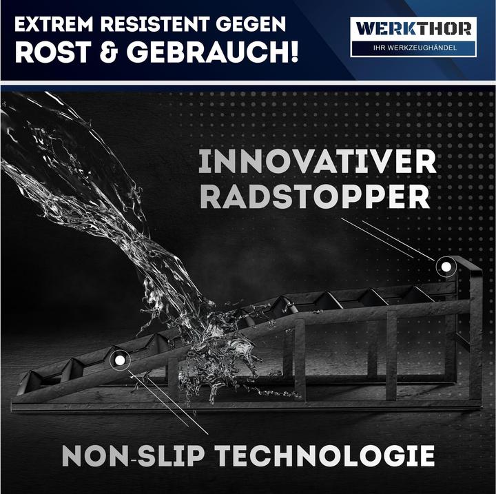 Actual product image Werkthor Auffahrrampe