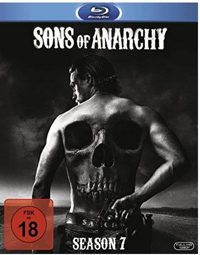 Sons of Anarchy Season 7 (Blu-ray, 2014, Deutsch)