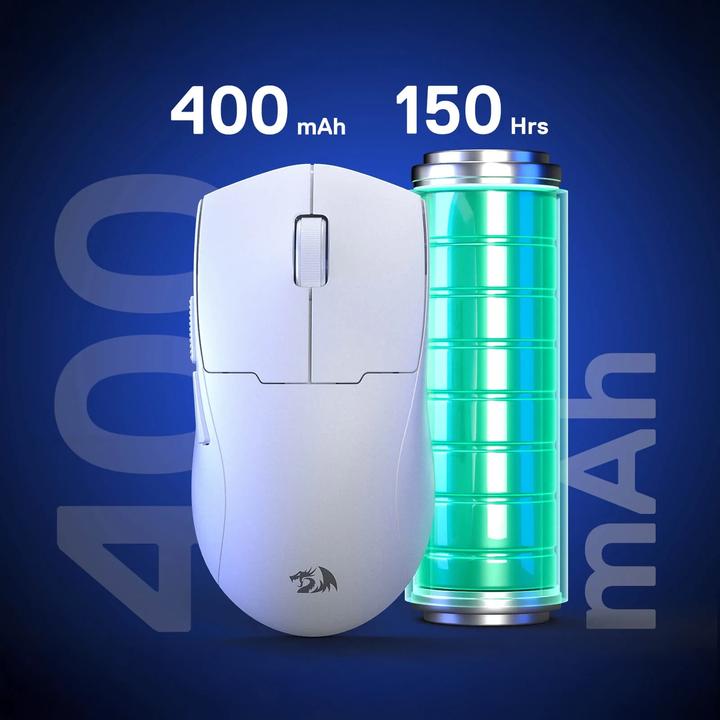 Actual product image Redragon M918W & K1NG PRO MAX & Biały (Wireless)