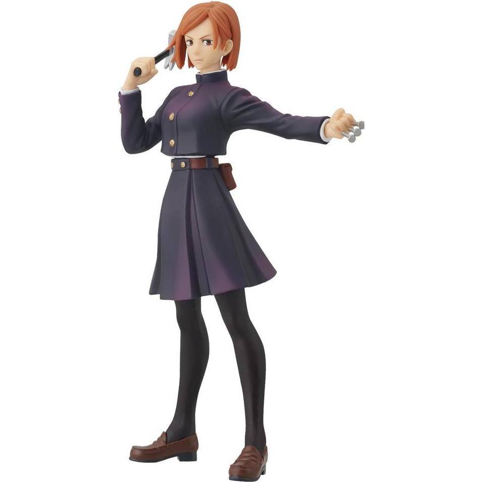 Banpresto Jujutsu Kaisen - Jukon No Kata - Nobara Kugisaki & Toji Fushiguro 2 - (A: Nobara Kugisaki) Statue 14 (E36 091533)