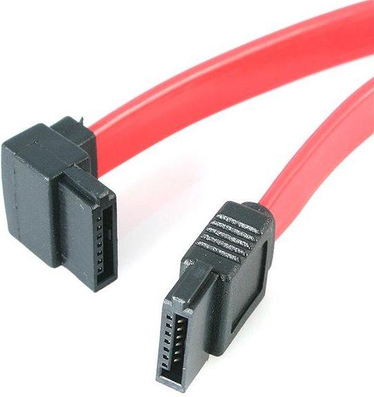 Actual product image StarTech 6in Left Angle Sata Cable