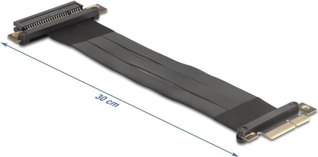 Produktbild Delock Riser Karte PCI Express 3.0 x4 Stecker zu x8 Slot mit