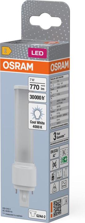 Produktbild Osram Dulux D (G24d-2, 7 W, 770 lm, 1 x, E)