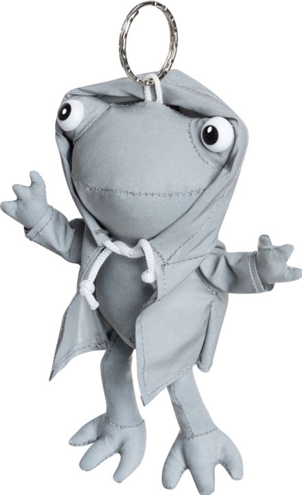 Produktbild SafetyMaker Soft Anhänger Froggy reflektierend