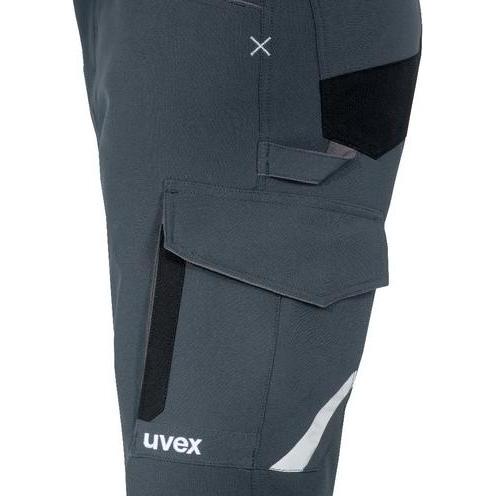 Uvex Safety, Arbeitsjacke, Bermuda uvex suXXeed craft grau, anthrazit 50 (50)