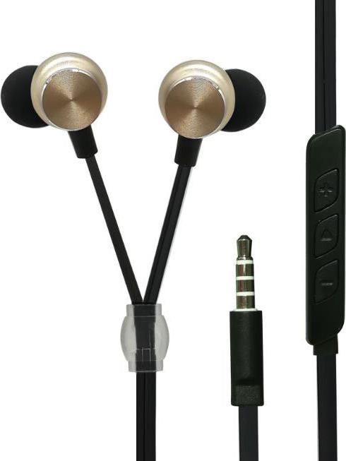 Produktbild 2GO Metallic InEar Headset 3,5mm Stereo, rose (Kabelgebunden)