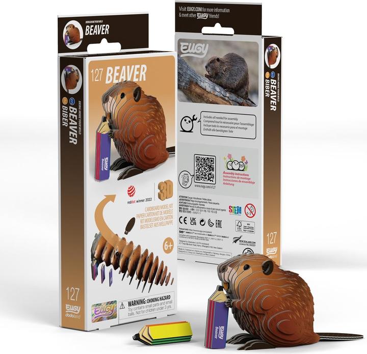 Produktbild Carletto 3D Bastelset Biber