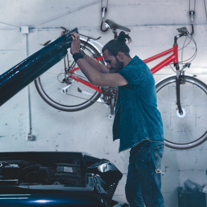 Produktbild Relaxdays Fahrradlift