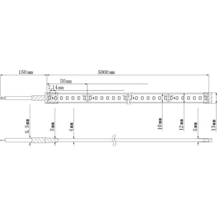Thumbnail - Barthelme Basic, LED Streifen, 51540534 51540534 LED-Streifen mit offenem Kabelende 24 V/DC 5 (Weiss, 500 cm, Indoor, Ou...