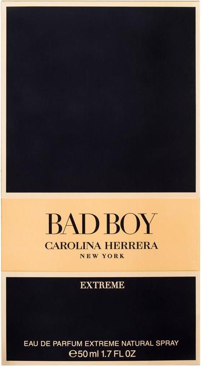 Actual product image Carolina Herrera Bad Boy Extreme (Eau de parfum, 50 ml)