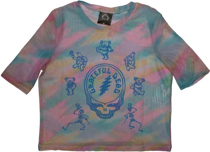 Actual product image Grateful Dead Womens/Ladies Dead Egyptian Slash Crop Top (L)