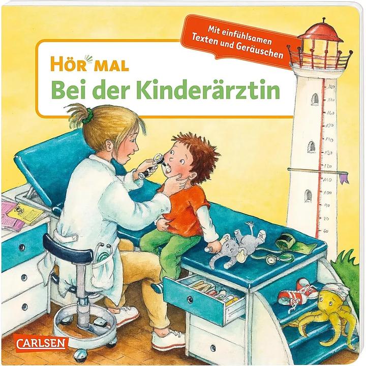 Listen (sound book): At the paediatrician (Kyrima Trapp, German)