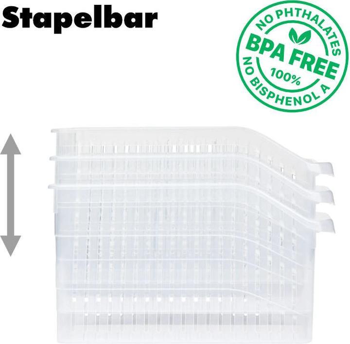 Actual product image Hermex Fridge box Fridge organiser