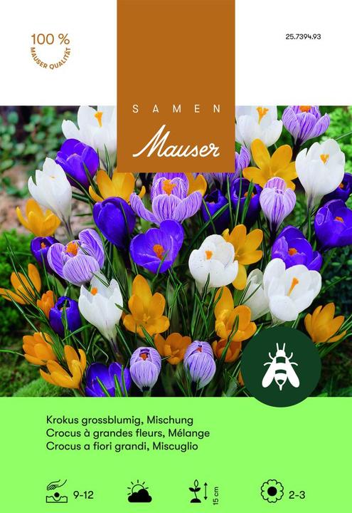 Produktbild Samen Mauser Krokus Ideal Mischung (Blumenzwiebeln)