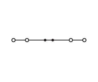 Image du produit Wago Borne de passage 3.5 mm Ressort de traction Noir 2000-1405 100 pcs (2000-1405)