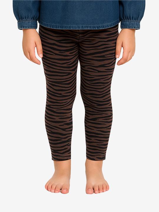 Produktbild Envie de Fraise Mädchen Leggins mit Zebramuster Mama-Tochter-Capsule, Bio-Baumwolle (140)