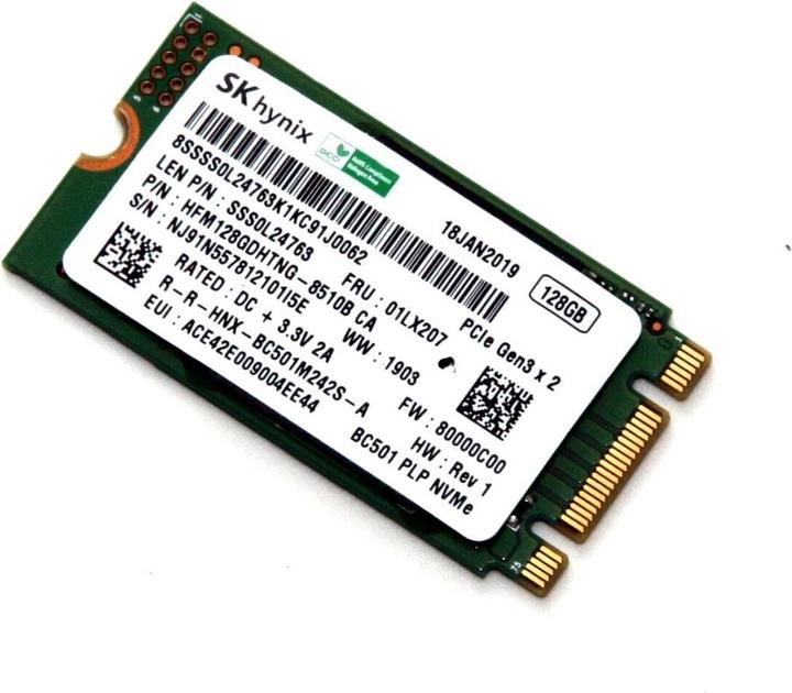 Lenovo SSD M.2 PCIe NVMe FRU SSD 1TB RoHS SK Hynix M.2 PC601 1TB FRU01LX206 (RoHS SK Hynix M.2 PC601 1TB Opal 2 0) 並行輸入品 Lenovo Umis Union Memory Am620 Ssd M.2 256Gb Nvme Pcie 2242 5Ss1B
