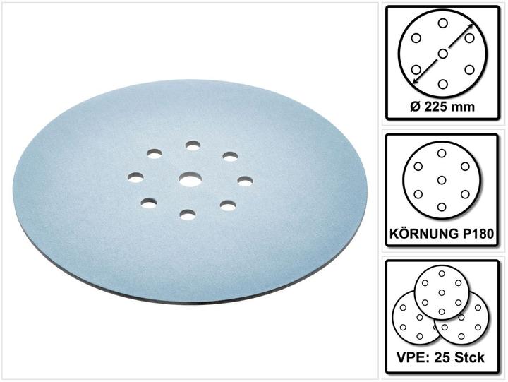 Produktbild Festool Schleifscheibe STF D225 P180 GR S/25 (P180)