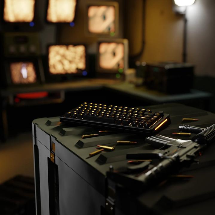 Actual product image Glorious GMMK 3 100% Prebuilt Wired Black - FR (840408300995) (FR, Cable)