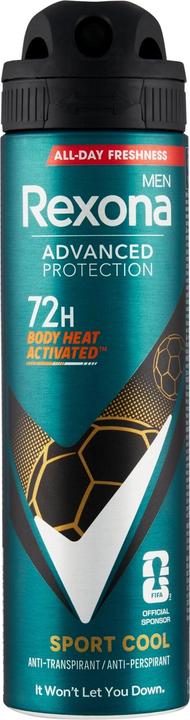 Produktbild Rexona Advanced Protection Antitranspirant Spray für Männer Sport Cool 150 ml - 72 Stunden Dauer (Spray, 150 ml)