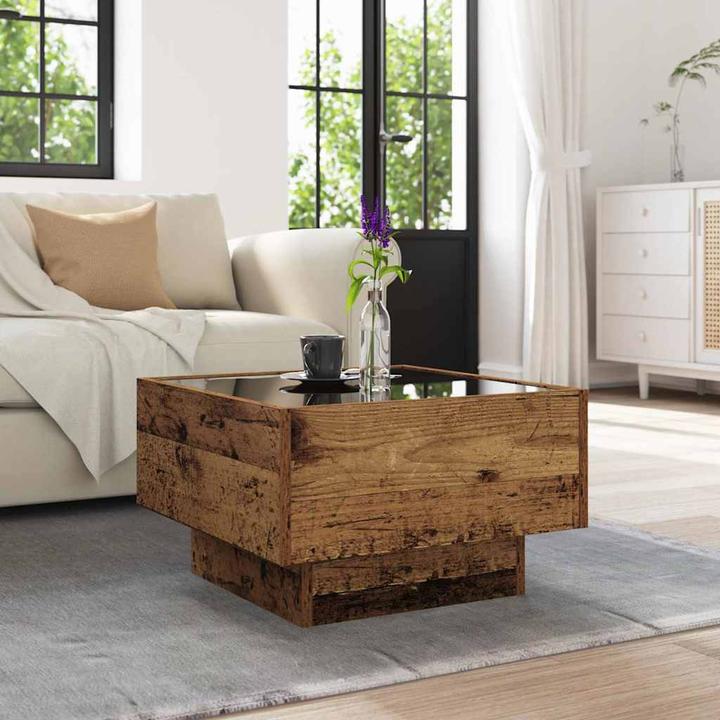 Image du produit vidaXL Rustikaler Couchtisch (50 x 50 x 30 cm)
