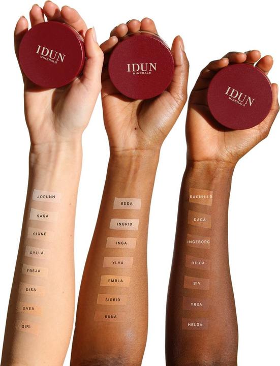 Produktbild IDUN Minerals Foundation Powder Edda New Design cool medium/light (Edda, Edda Cool)