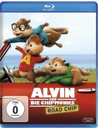 Actual product image Alvin and the Chipmunks: Road Chip (Blu-ray, 2015, German)