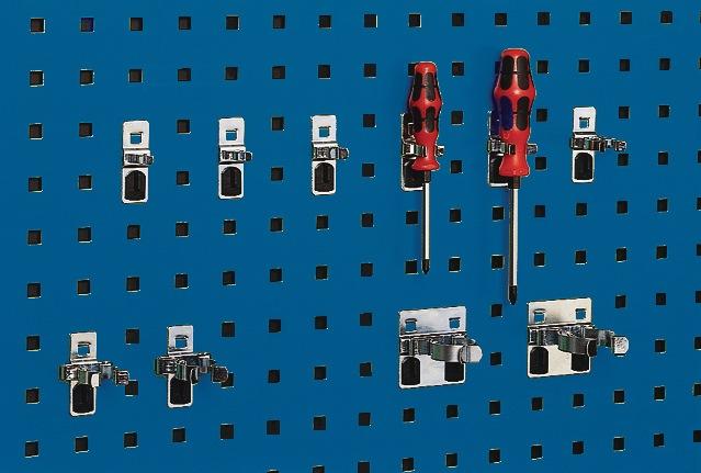 Actual product image Bott Simple tool clamps, for perforated plate system, B 60 mm
