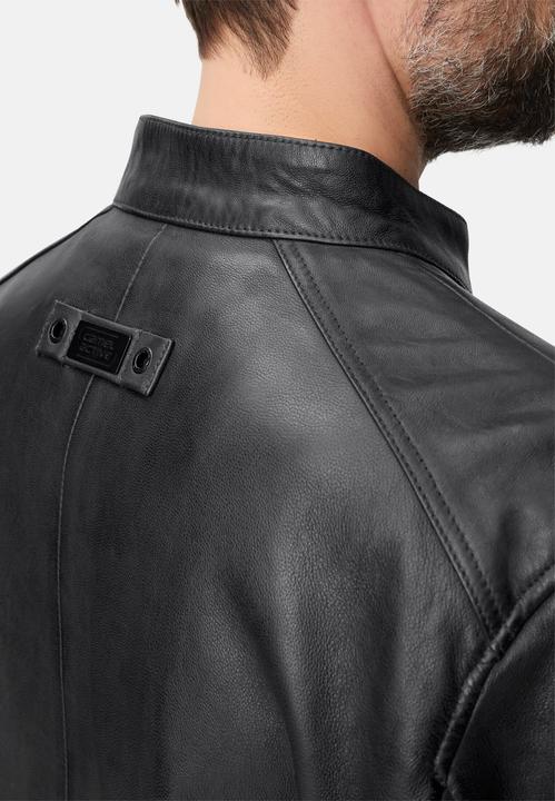 Actual product image Camel Active Biker Lederjacke mit Innentaschen (54)