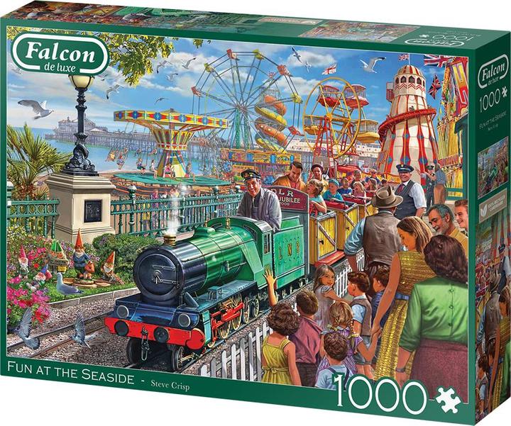 Produktbild Jumbo Falken-Puzzle – Spass am Meer, 1000 Teile. (1000 Teile)