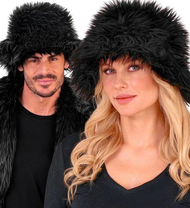 Produktbild Widmann Schwarzer Plüsch Anglerhut