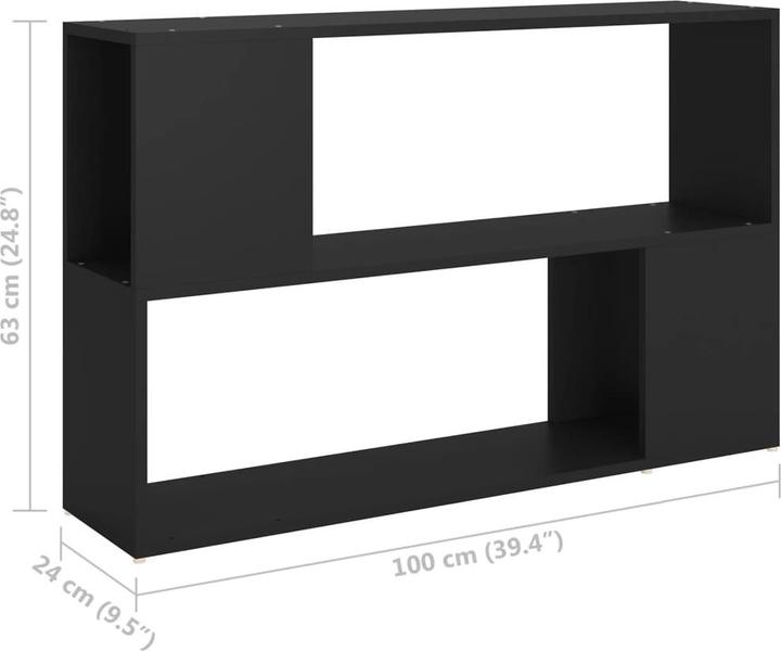 Produktbild vidaXL Bücherschrank (100 x 24 x 63 cm)