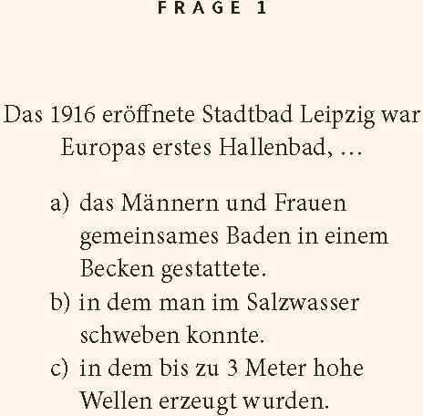 Produktbild Reinhardt:Leipzig-Quiz (Deutsch)