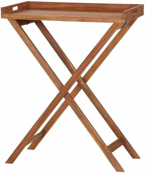 Siena Garden Bijzettafel acacia geolied (80 cm)