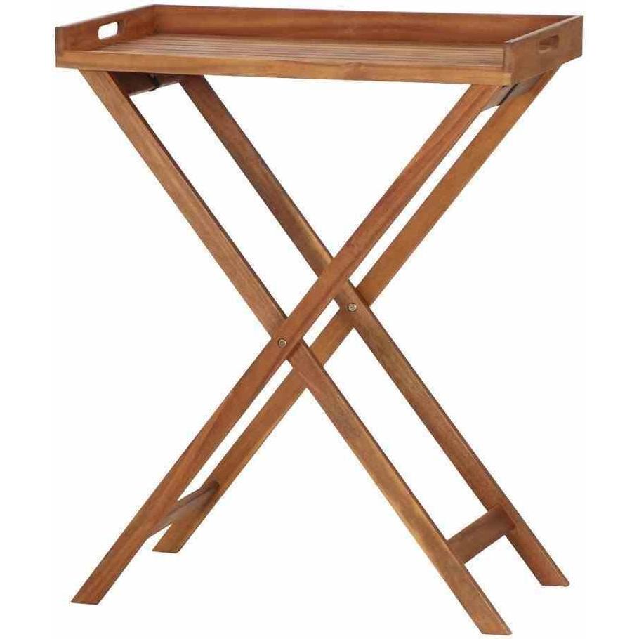 Siena Garden, Gartentisch + Balkontisch, Beistelltisch Akazie geölt (80 cm)