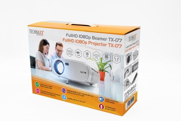Actual product image Technaxx TX-177 (Full HD, 8500 lm)