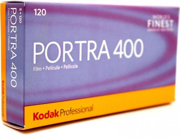 Actual product image Kodak 1x5 Portra 400 120