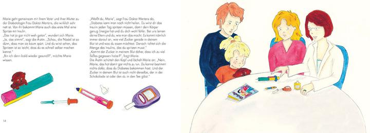 Produktbild Diabetes - Marie, du schaffst das! (Deutsch, Christine Jüngling, 2016)