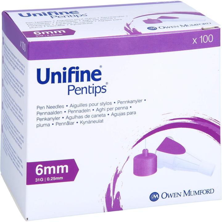 Unifine Nadeln (Pen needles + disposable needles)