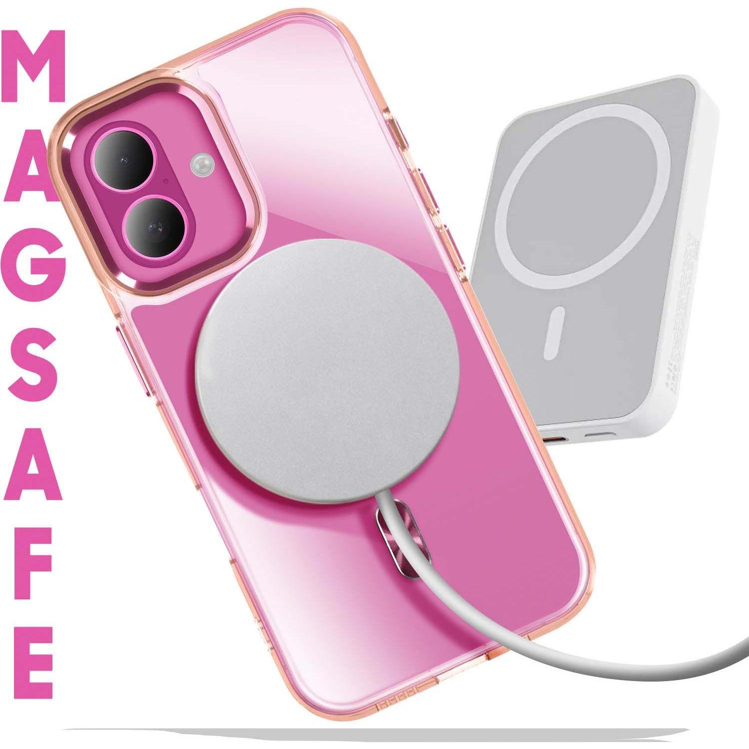 Thumbnail - Avizar Cristal Color Case (Apple iPhone 16 Plus), Smartphone Hülle, Rosa