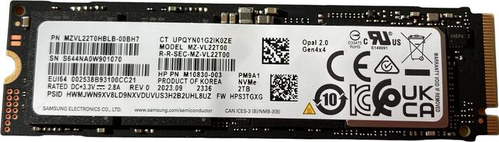 Produktbild HP Z Turbo 2TB 2280 PCIe-4x4 SED OPAL2 TLC M.2 SSD Module (2000 GB, M.2 2280)