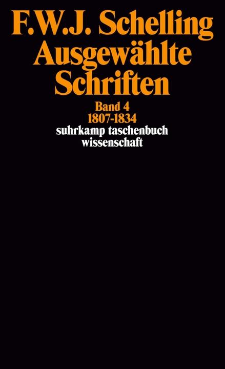 Produktbild Ausgewählte Schriften in 6 Bänden (Deutsch, Friedrich W. J. von Schelling, 1985)