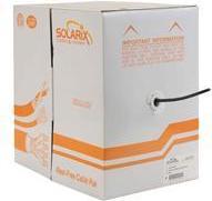 Actual product image Solarix mounting cable outdoor FTP, Cat5E, cable, PE, 305m box SXKD-5E-FTP-PE (UTP, CAT5e, 305 m)
