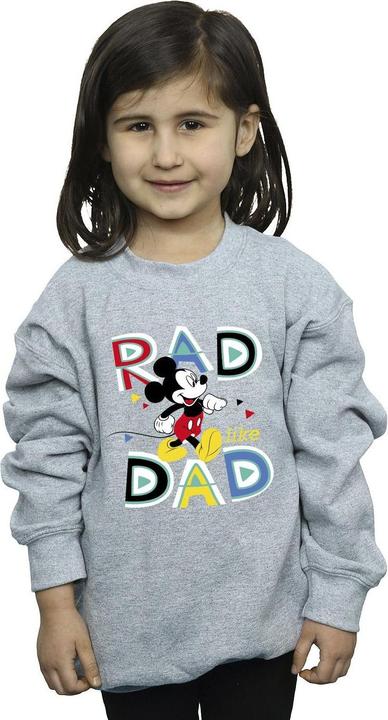 Produktbild Disney Mickey Mouse Rad Dad Sweatshirt Mädchen (140, 146)