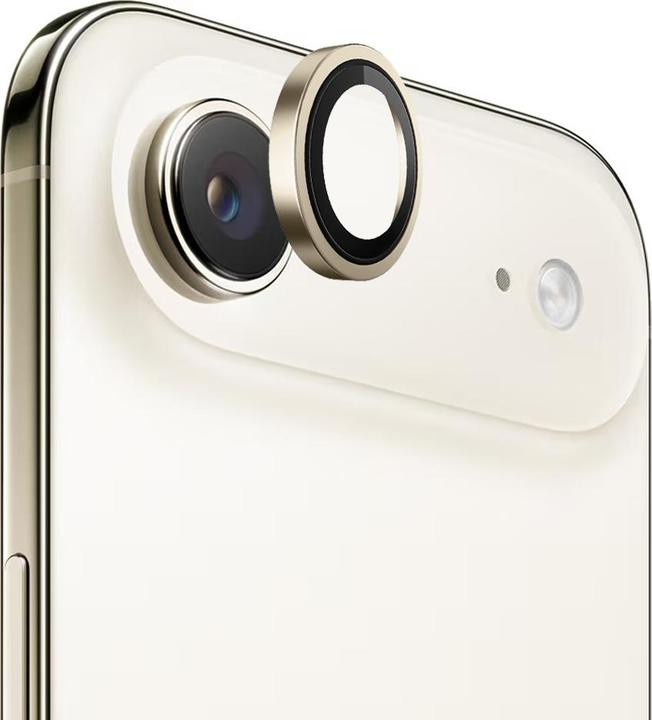 BlueO - Original Metal Frame Lens Glass - iPhone 17 Air - Gold (Apple iPhone 17)