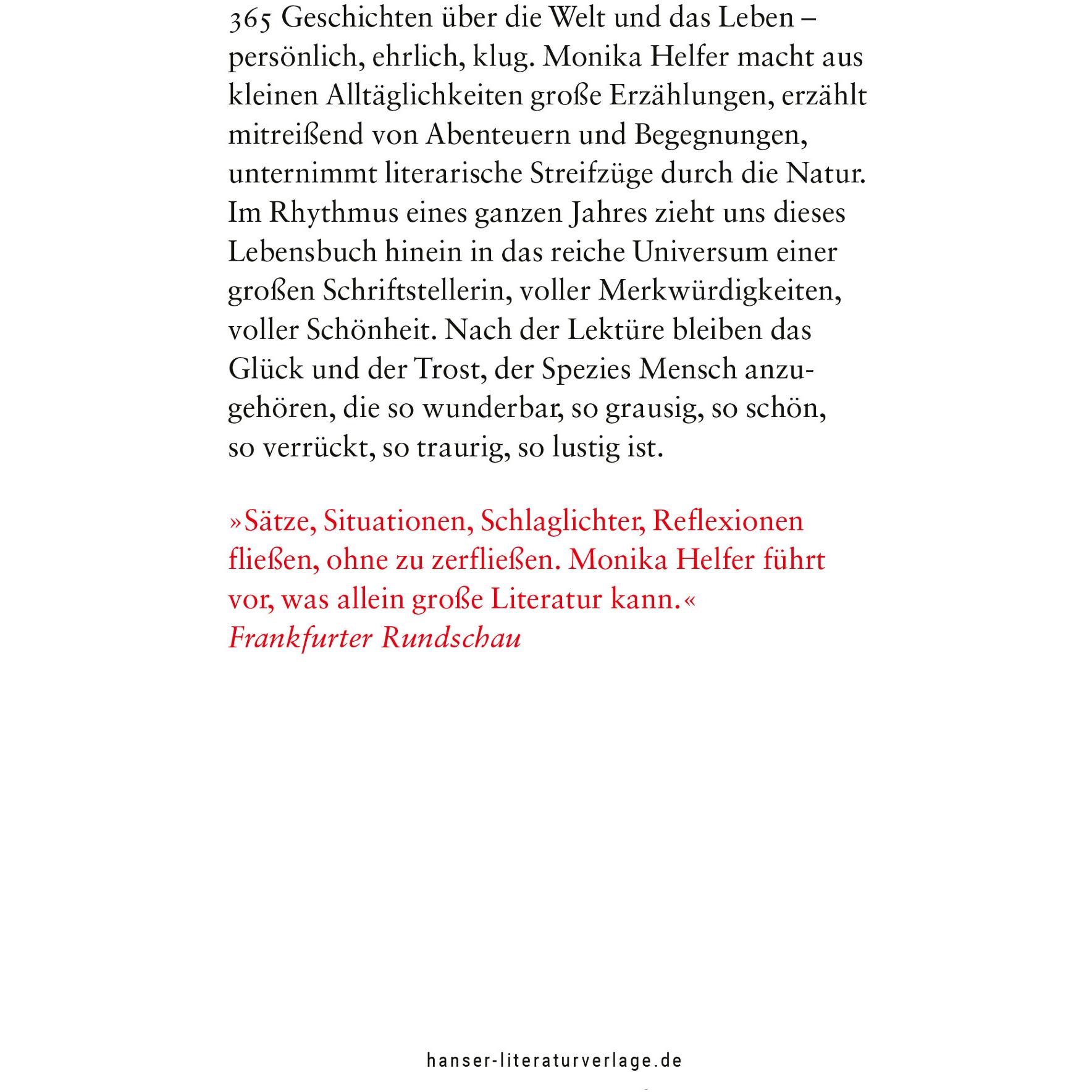 Wie die Welt weiterging, Belletristik von Monika Helfer
