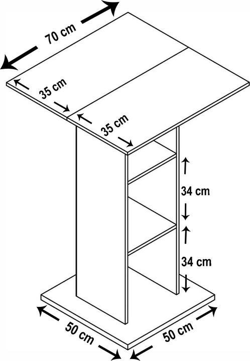 Immagine prodotto VCM Leggio leggio scrivania scrivania tavolo in piedi "Bofus