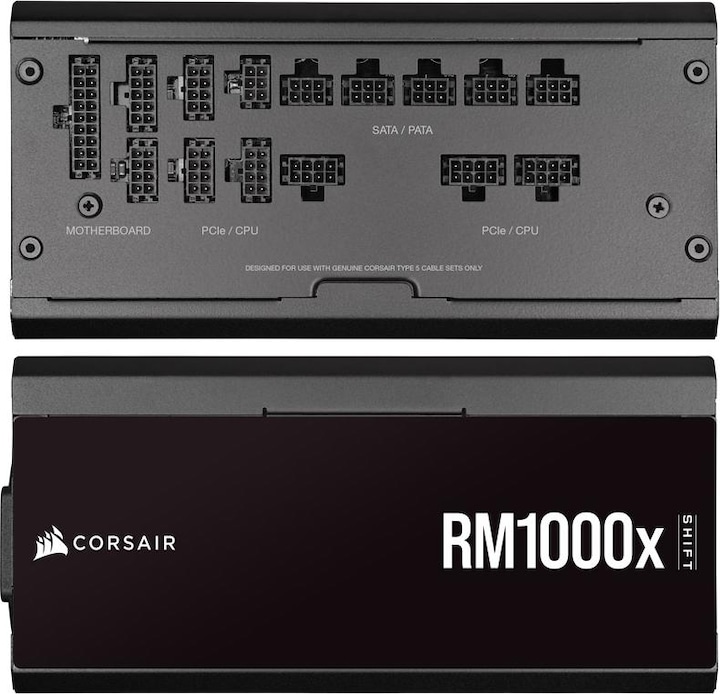 Actual product image Corsair RM1000x SHIFT 80 PLUS Gold (1000 W)