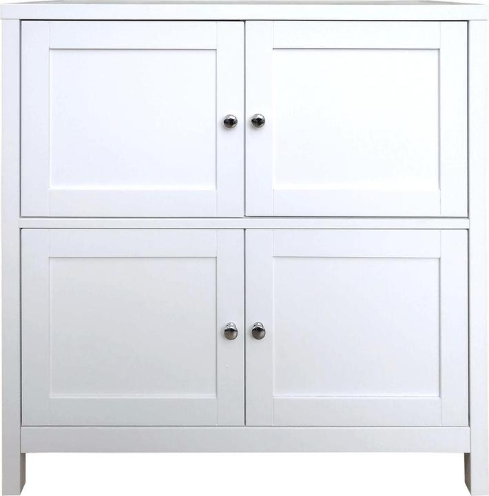 HTI-Living Kommode Hayet Weiss (80 x 35 x 80 cm)