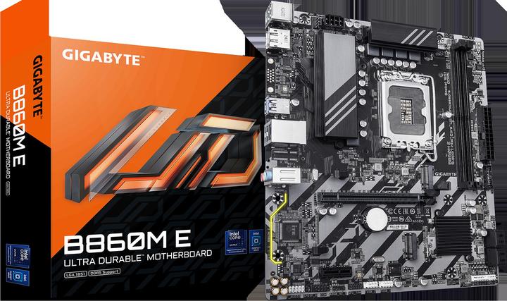 Actual product image Gigabyte Mainboard||Intel B860 Express|LGA1851|Micro-ATX|Memory DDR5|Memory slots 4|B860ME1.0 (LGA 1851, Intel B860, mATX)